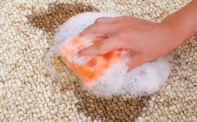 Becareful over wetting a stain as it could delaminate the carpet's backing