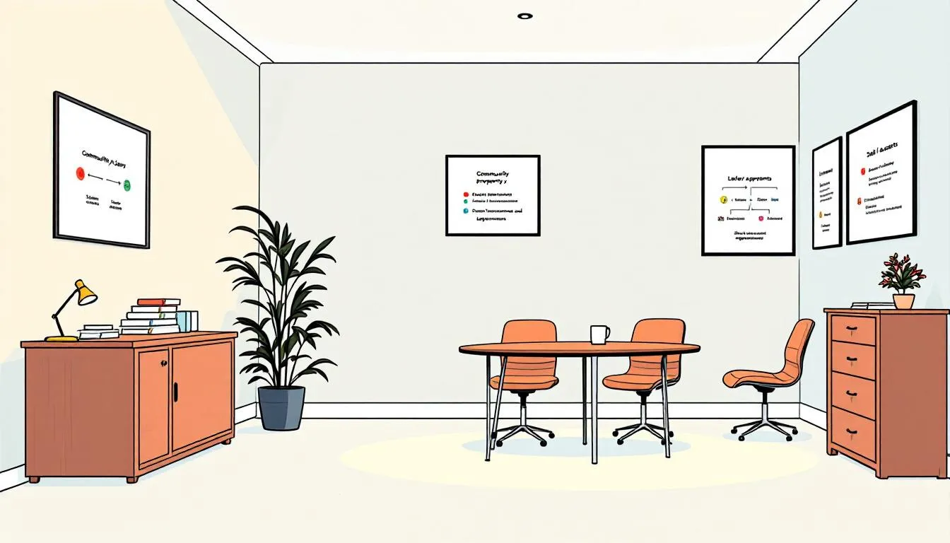 A law office providing legal guidance in family law matters.