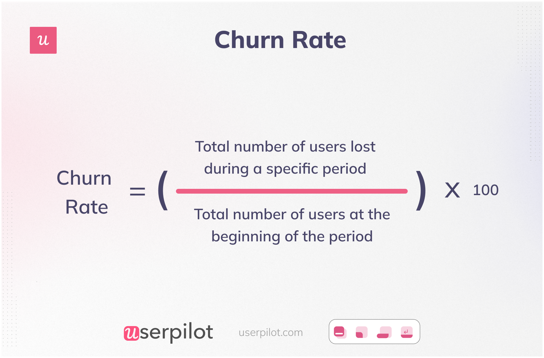 How to calculate customer churn rate
