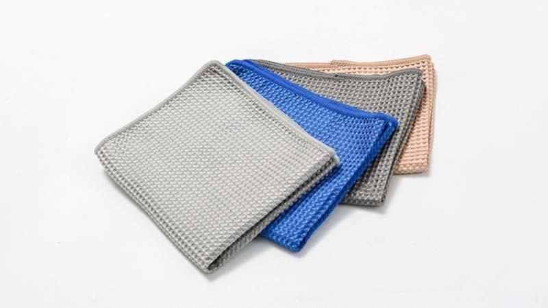 Waffle Weave Glass Towel