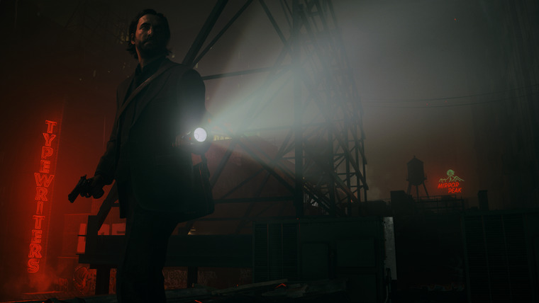He's safe... as long as his batteries done die. (Image Source: AlanWake.com)