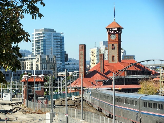 portland, oregon, train station