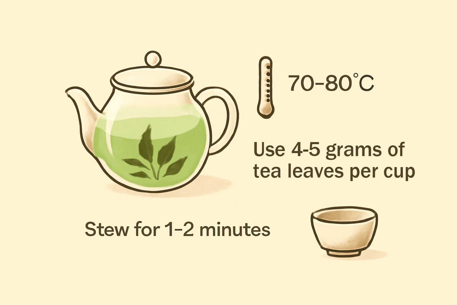 Green tea brewing tips
