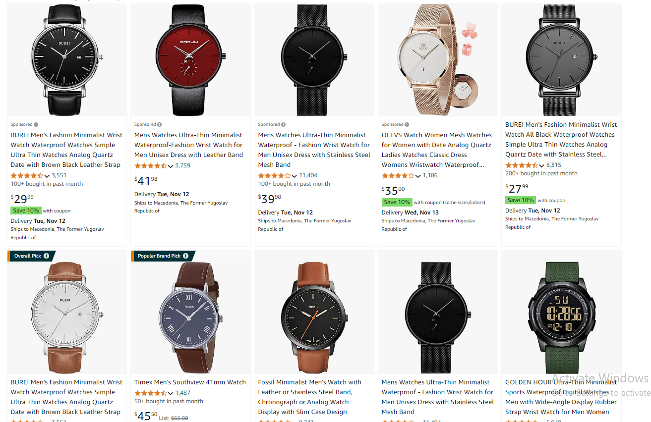 dropshipping watches