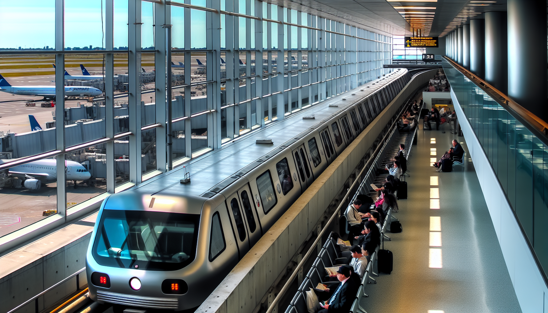 JFK Airport AirTrain system