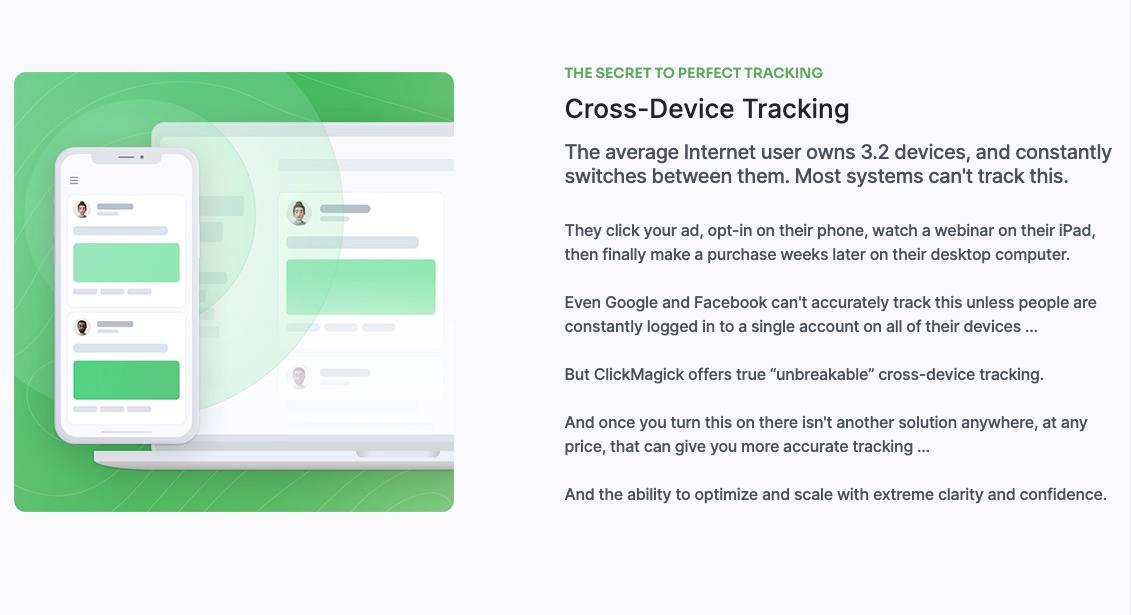 Cross device tracking
