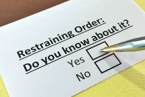 Types of Restraining Orders