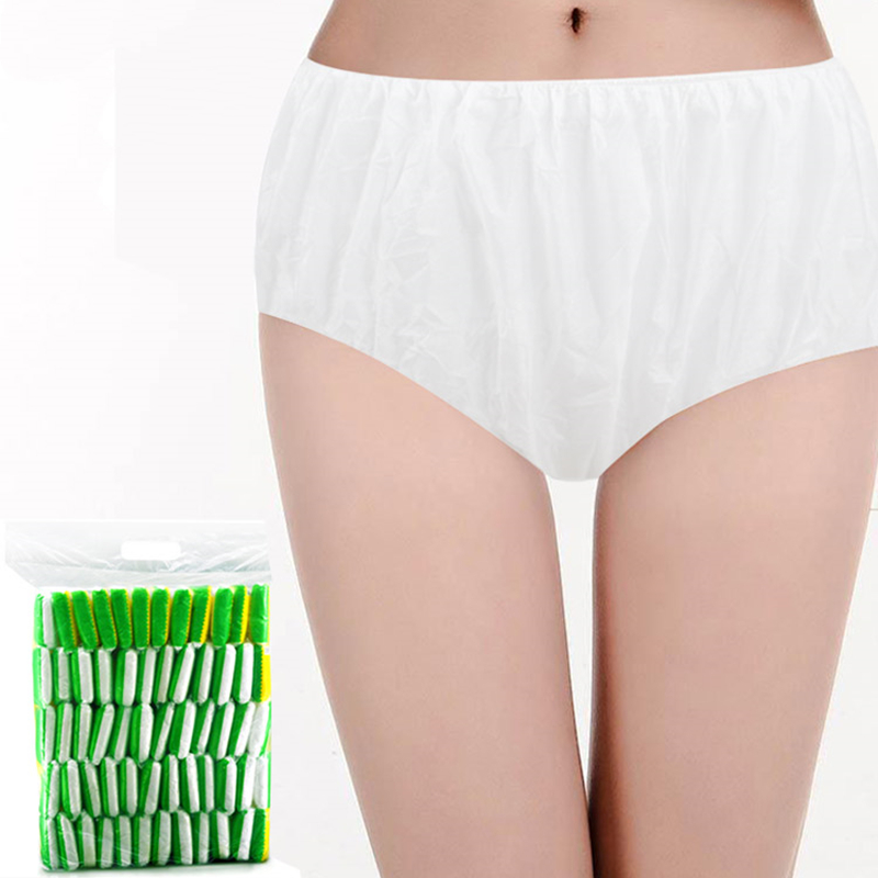 Wear-Once Disposable Underwear for Women, Travel Pregnancy