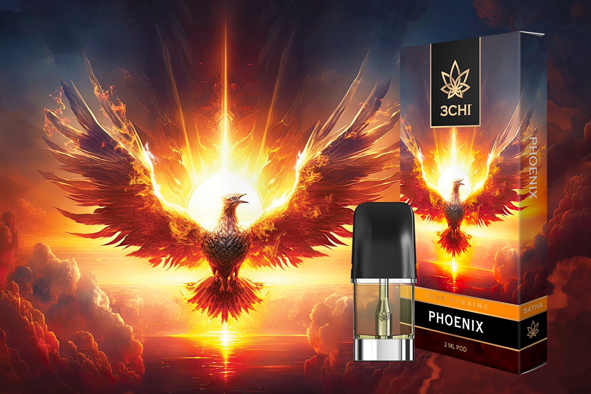Phoenix is a bit stronger and dosage must be cautioned especially for new users. Its delicious flavor and desirable effects shine bright.