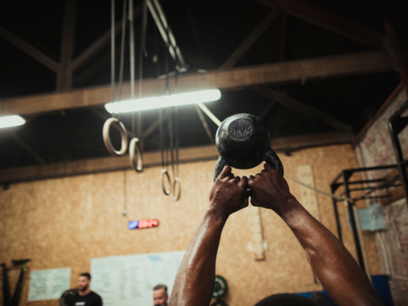 Kettlebell Overhead Press