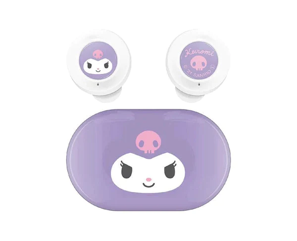 Sanrio Bluetooth Earbuds: Kuromi