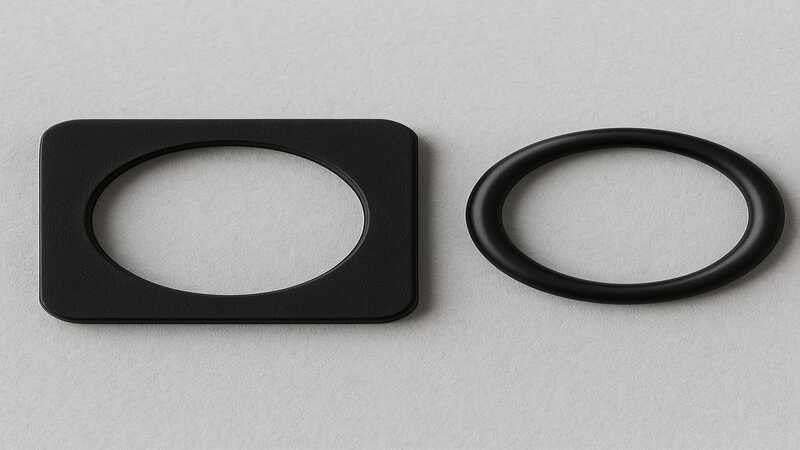 Seals and gaskets made of synthetic rubber
