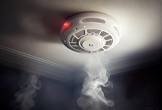 Detector de humo para seguridad en hogares