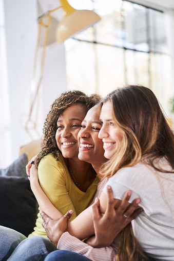 Women building trust at work. Women's ideas are important. Their personal style. Honoring another's successes is key.