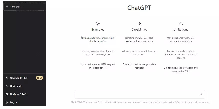 Chatgpt website