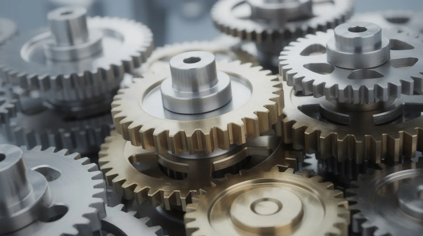 L'image montre des engrenages interconnectés qui tournent harmonieusement, symbolisant l'alignement organisationnel et la collaboration au sein d'une entreprise agile. Cette représentation illustre l'importance des méthodes agiles et de la gestion de projet pour favoriser le travail d'équipe et l'adaptabilité dans un environnement en constante évolution.
