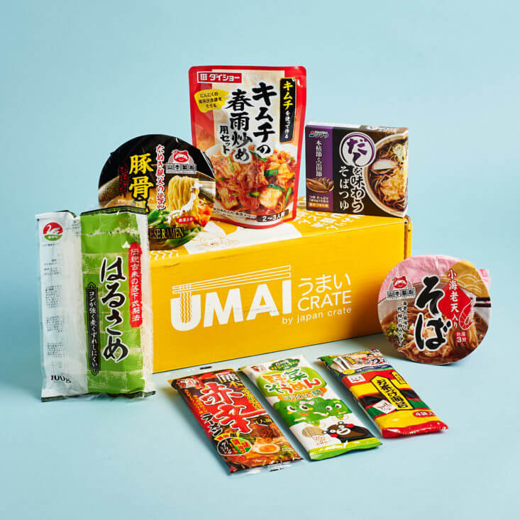 UmaiBox, la box 100% nourriture japonaise !