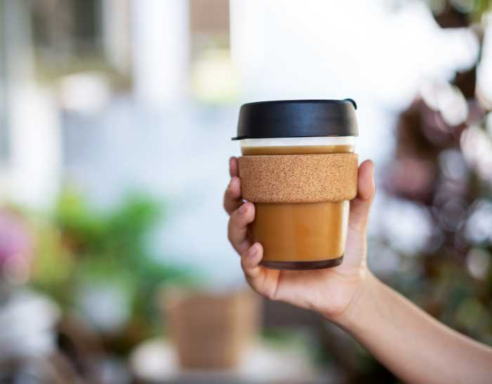 Single-use coffee cups are plaguing the world. By switching to stainless steel, glass, or plastic travel mugs, tumblers, and other reusable options, we can dramatically decrease our carbon footprint.