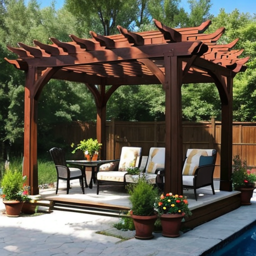 Garden pergola or traditional pergola, they both can be great sources of shade.  There are many that also offer rain protection and many shade options.