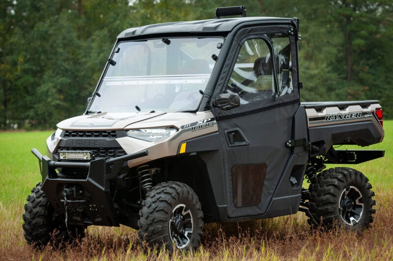 Full framed/hinged doors on a Polaris Ranger XP 1000