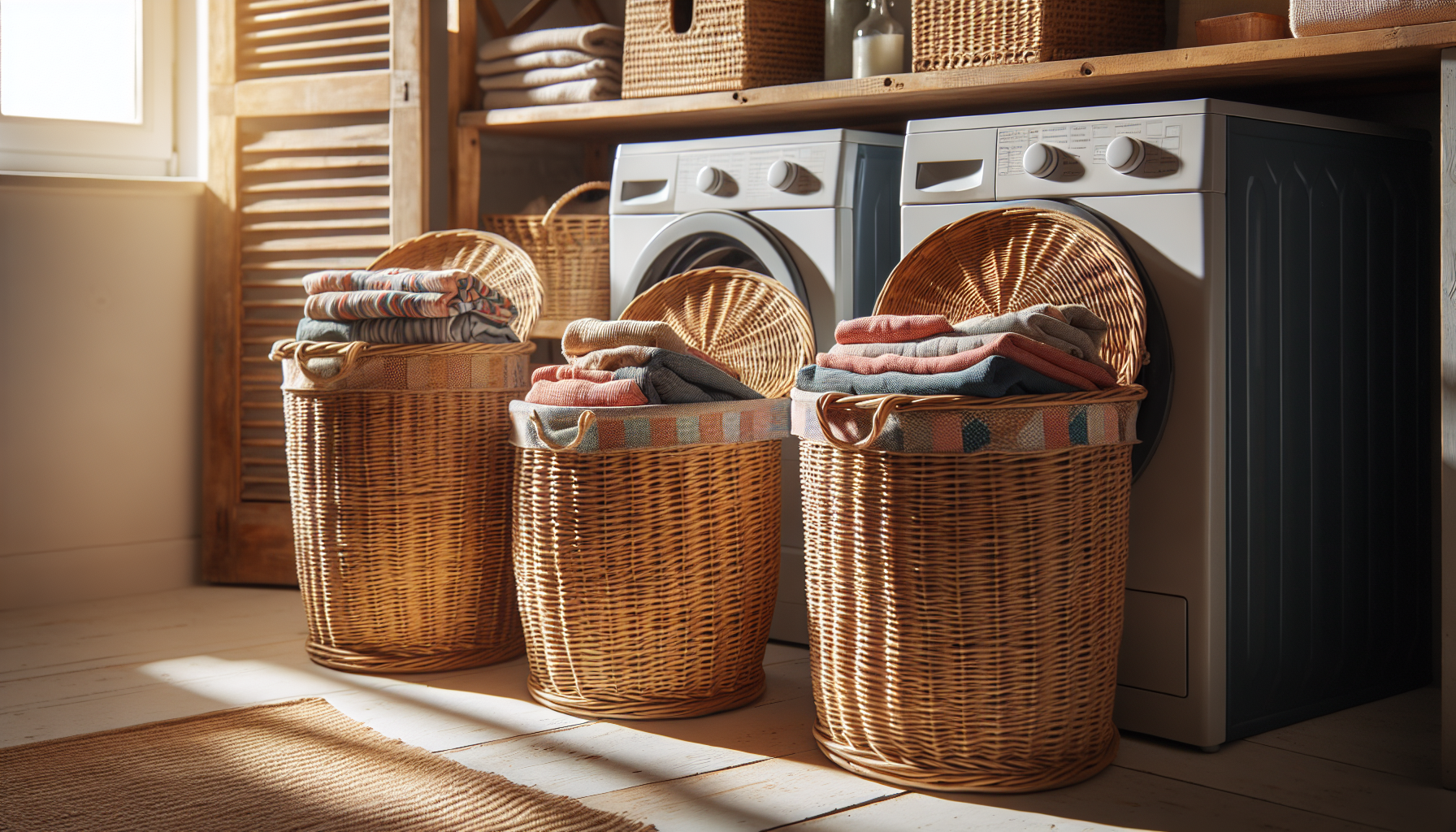 Laundry Baskets with Lids for Privacy