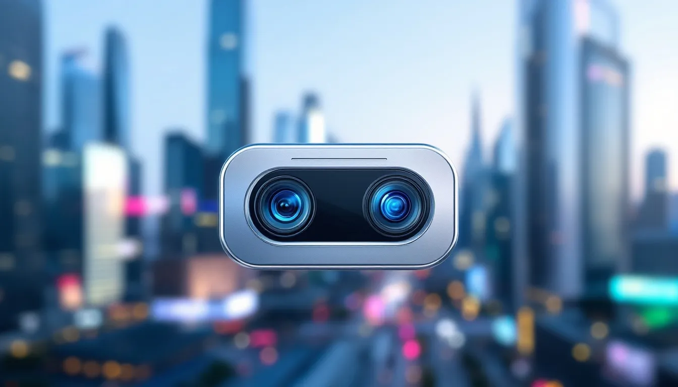 Das Kamerasystem eines Tablets mit dualen Kameras, die für Videobearbeitung geeignet sind.