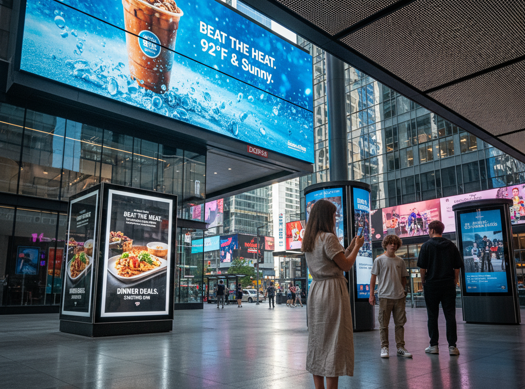 consider lcd outdoor digital signage enclosures