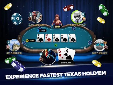 Poker World: Offline Poker - Free Play & No Download