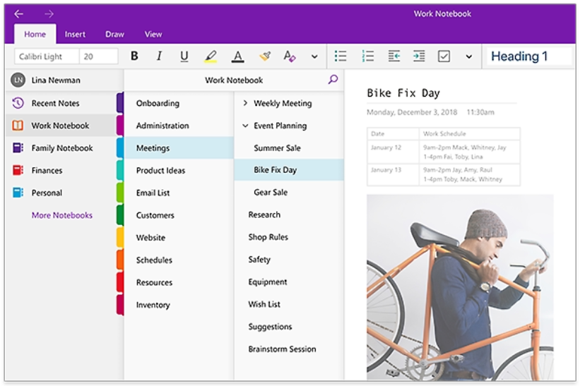 notion vs onenote 