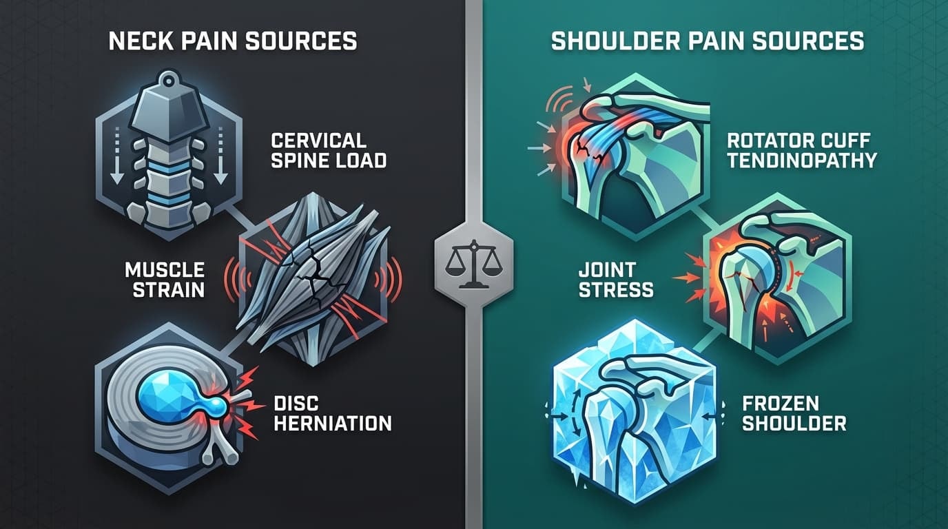 Common Causes of Neck and Shoulder Pain