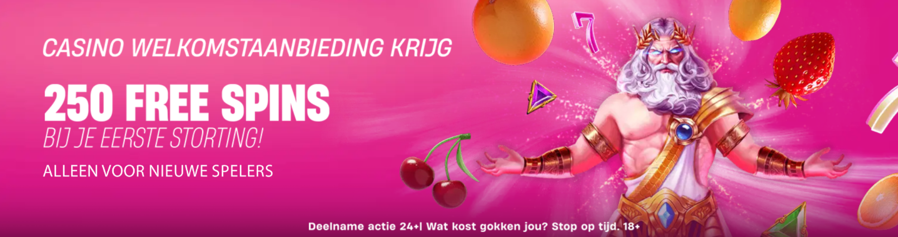 Casino welkomstbonus bij Vbet