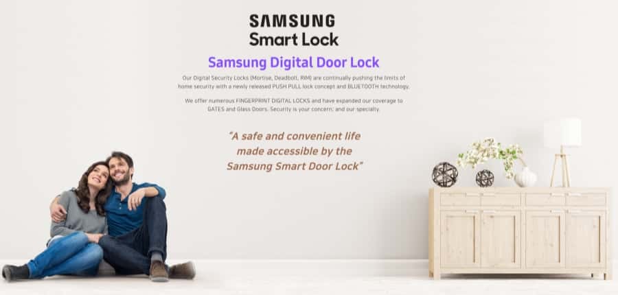 Ssamsung Digital Lock Image