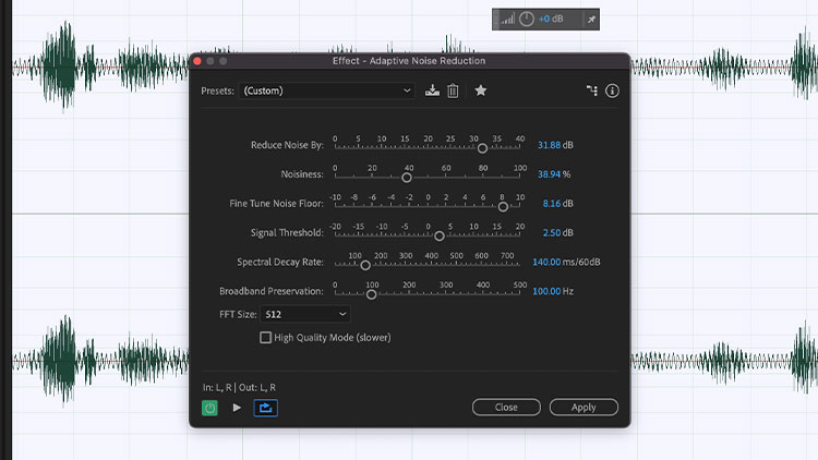 adobe audition noise reduction plugin