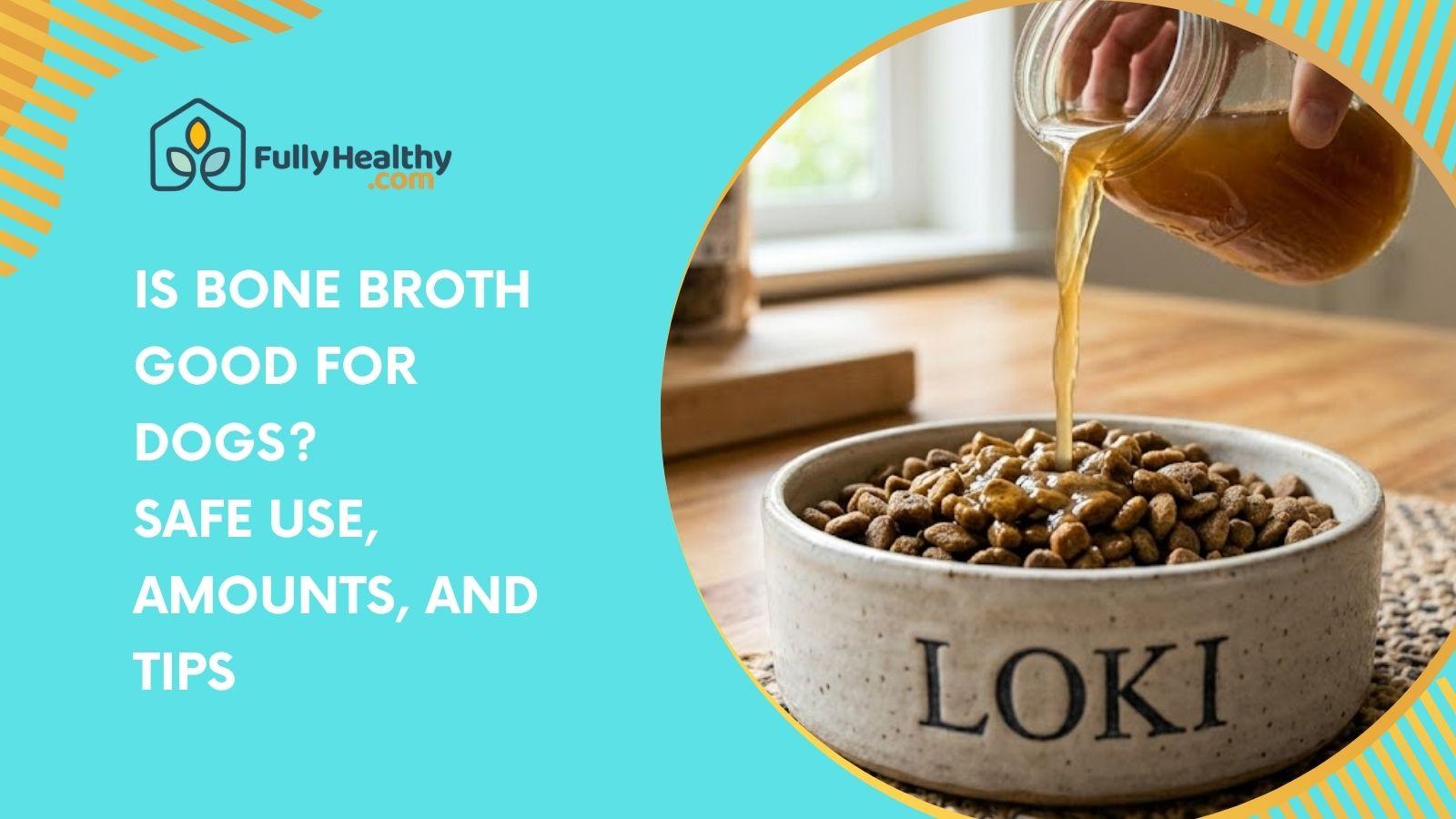 Is Bone Broth Good For Dogs? Safe Use, Amounts, And Tips