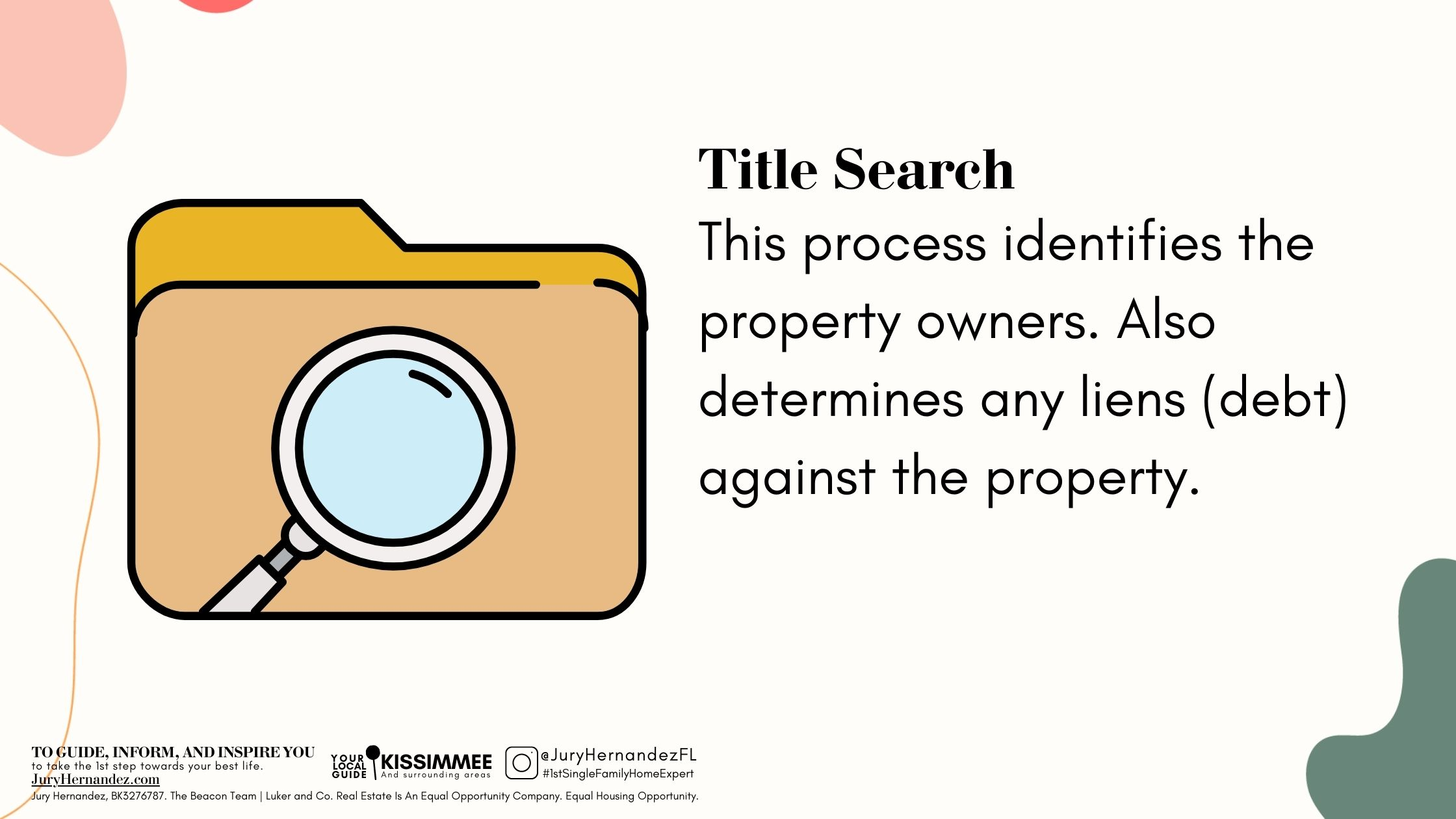 Title Search definition