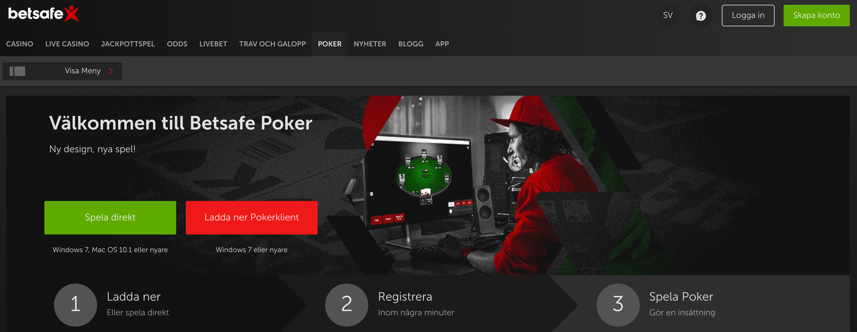 betsafe poker