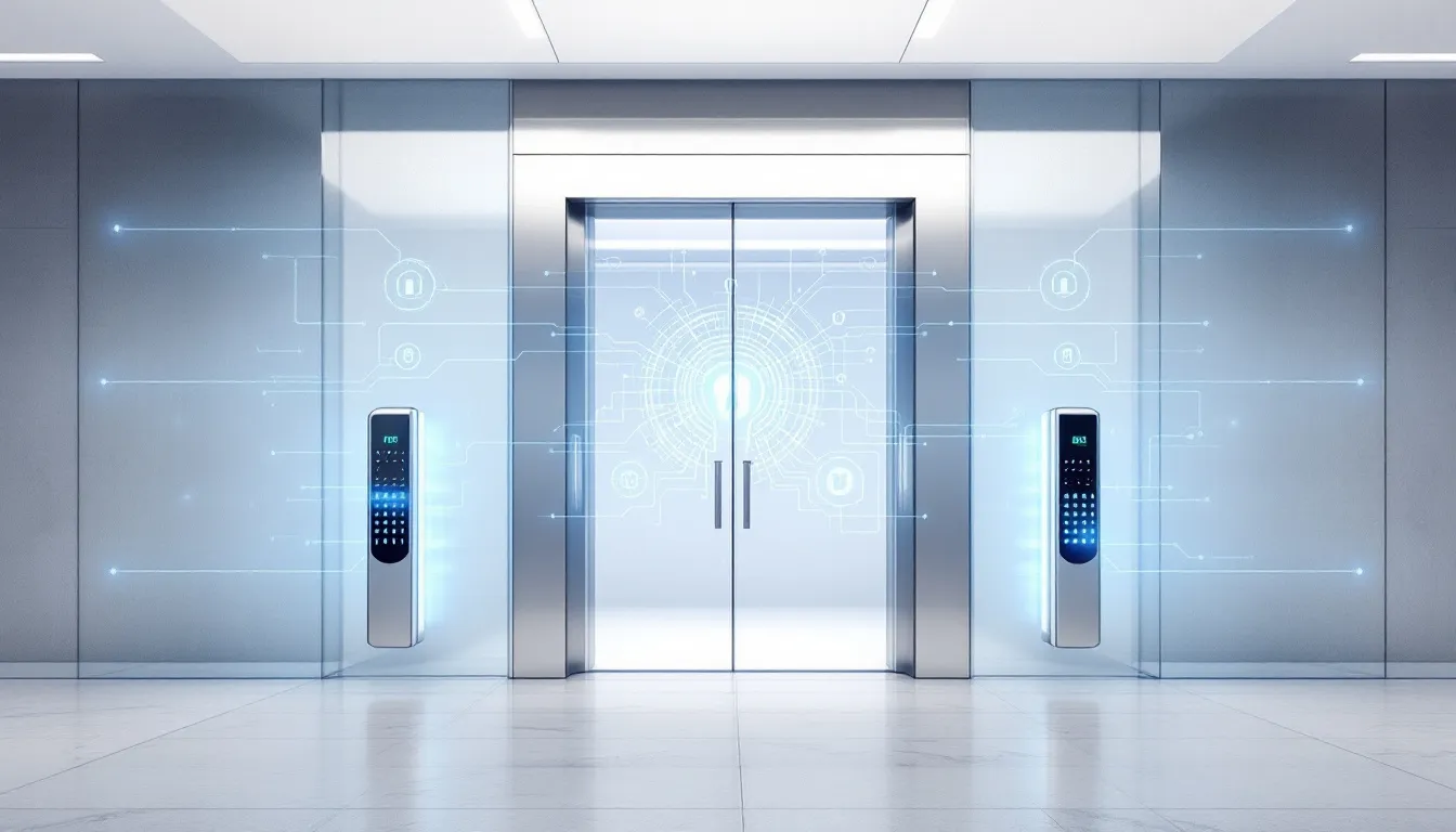 Integration of electronic locks with access control systems for enhanced security.
