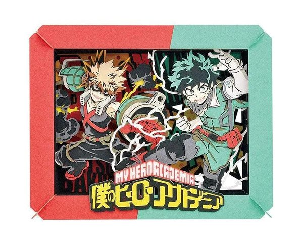 My Hero Academia Paper Theatre: Midoriya vs Bakugo