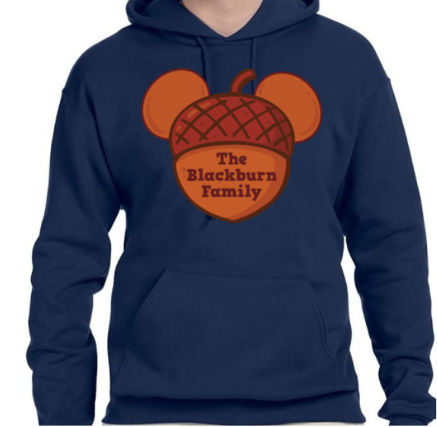 Family Thanksgiving Acorn Park Inspired