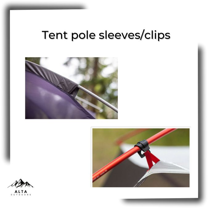 pole sleeves/clips