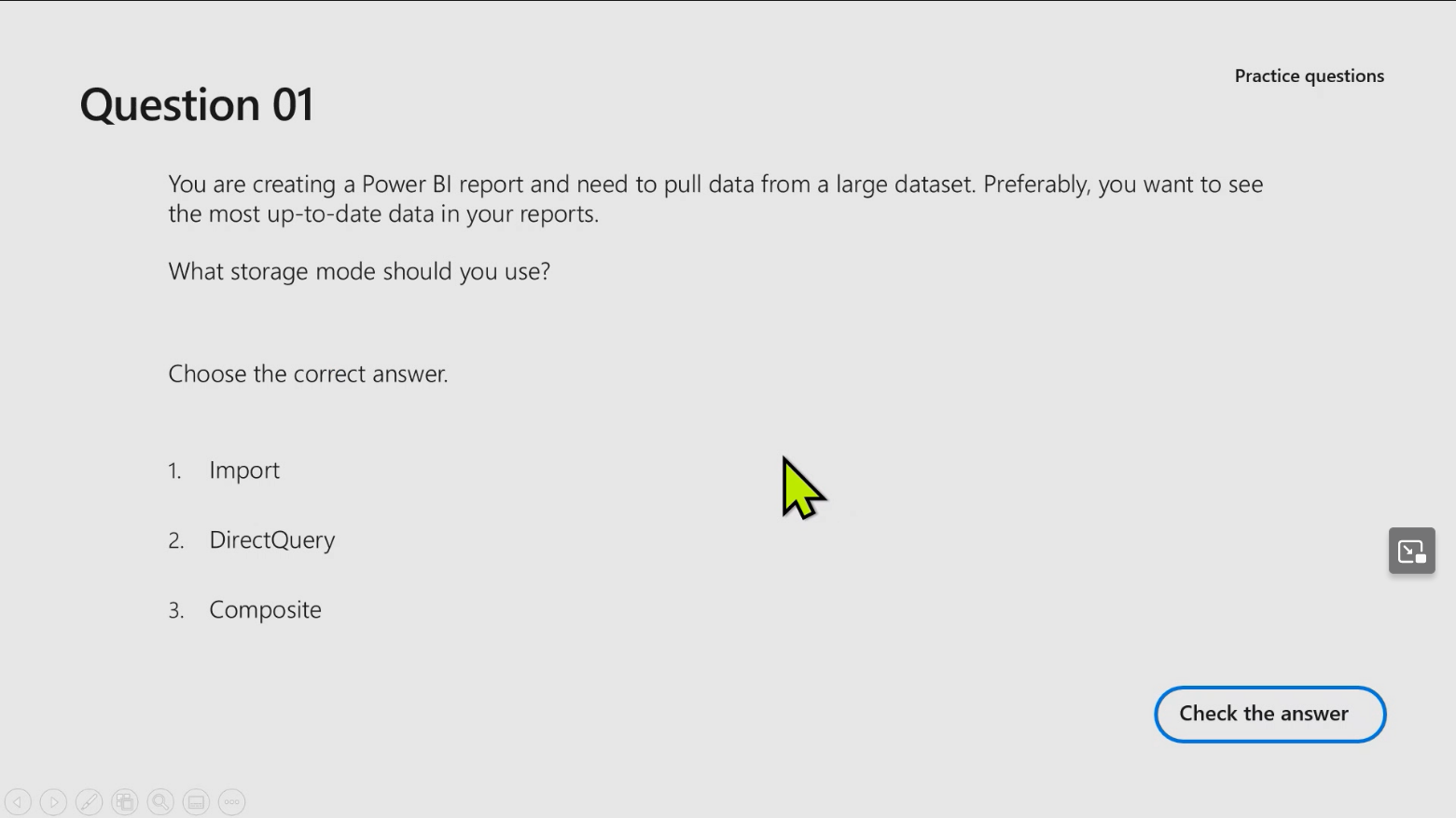 Online power bi training