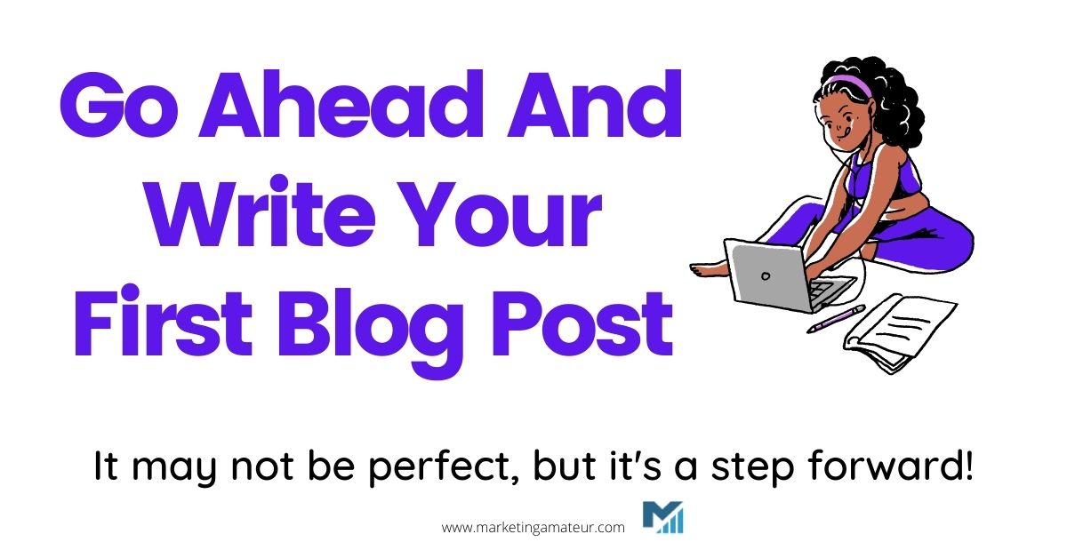 write your first blog post