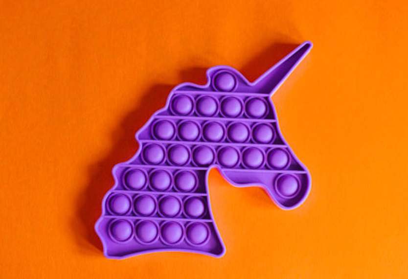 purple silicone mold