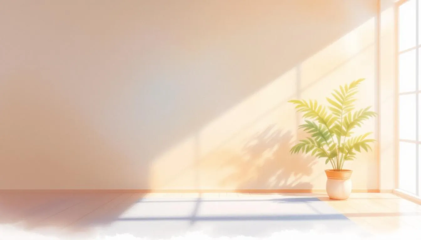 The impact of a clean space on mental well-being.