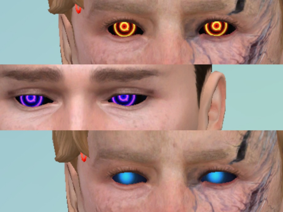 DBH Damaged Android Eyes