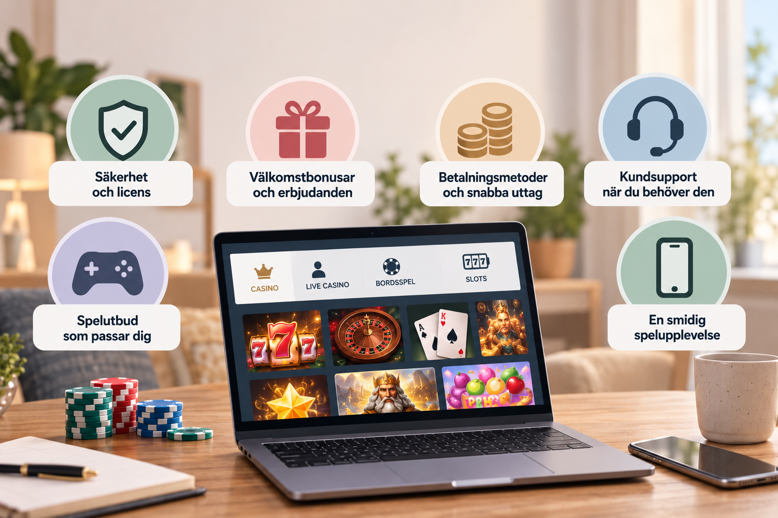 Så väljer du ett nytt casino som passar dig