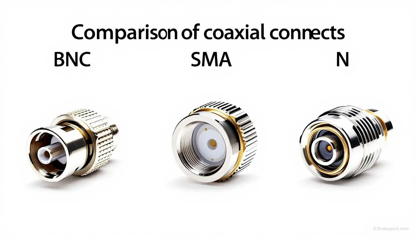 Vergleich von Koaxialsteckern: BNC-, SMA- und N-Stecker im Überblick
