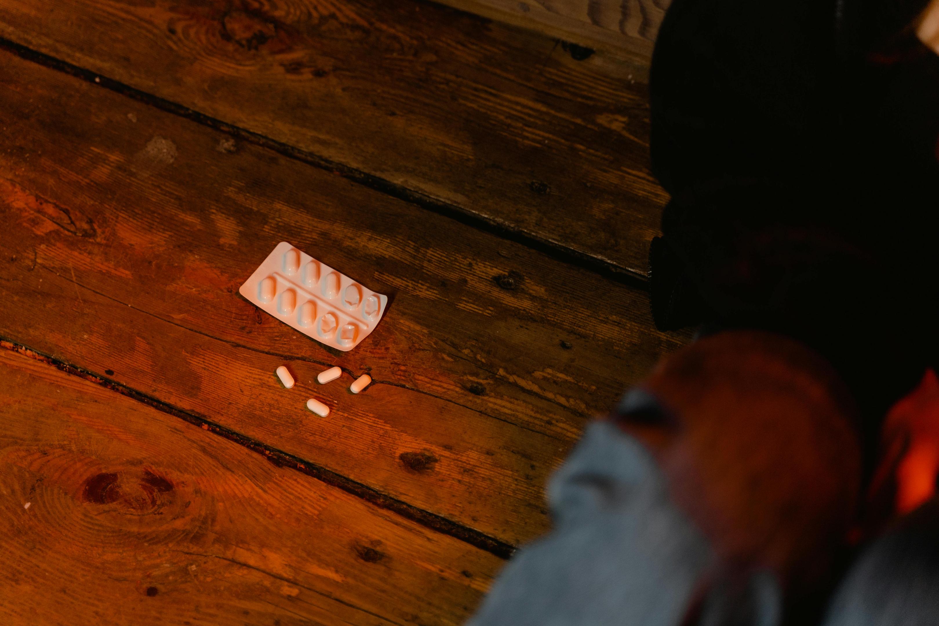 Pills that may be associated with drug abuse or dependence