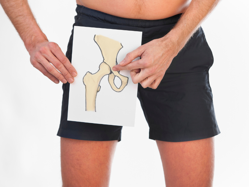Image showing a healthy joint signifying the importance of Omega 3 for men's joint health.