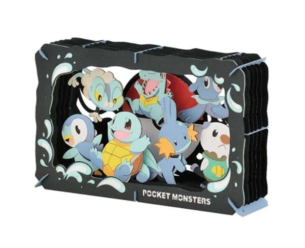  Pokemon Paper Theater XL: Water